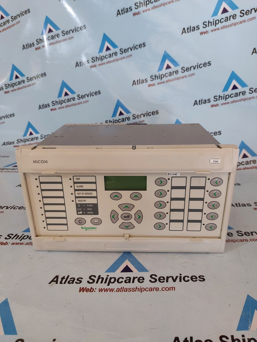 Schneider Electric Micom P242 Numeric Protection Relay P242316A6M0C78K